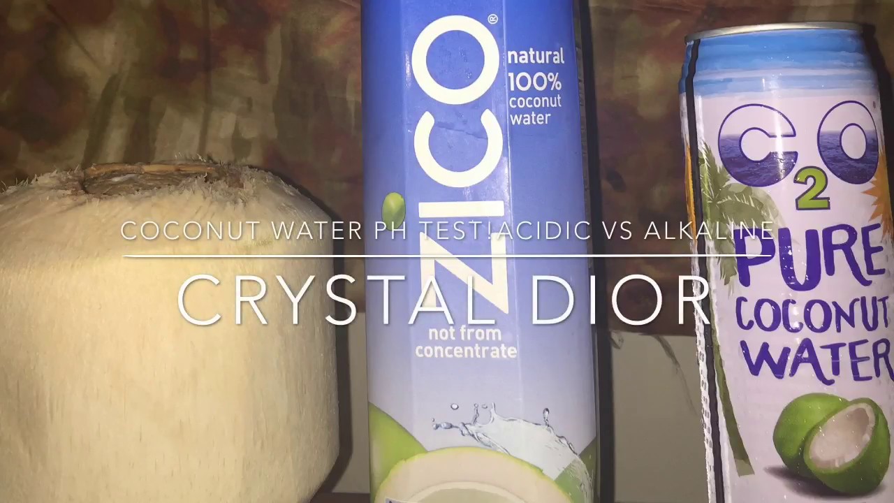 Is Coconut Water Alkaline Or Acidic Zico|CO2|Young Coconut| What are you drinking? Alkaline vs Acidic