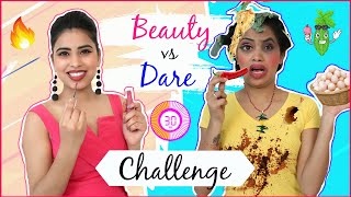 BEAUTY vs DARE - 30 Seconds Challenge | Anaysa