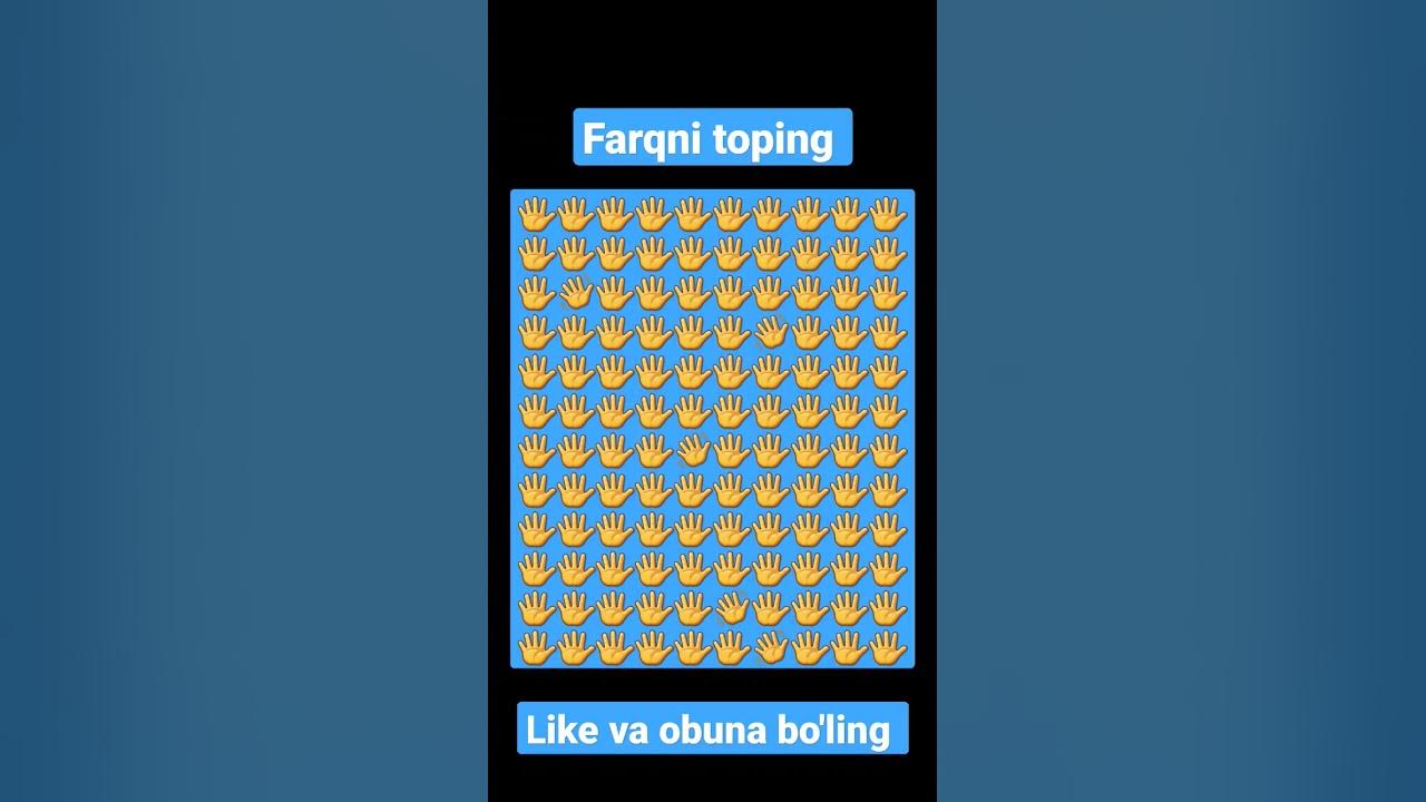 Boshqotirma 🤔 - YouTube