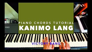 KANIMO LANG |By Victory Band| PIANO CHORDS TUTORIAL   Simple Tips