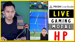 Cuma Modal HP !!! Tutorial Live Streaming Gaming Green Screen Face cam Screen Cast PRISM Live Studio screenshot 4