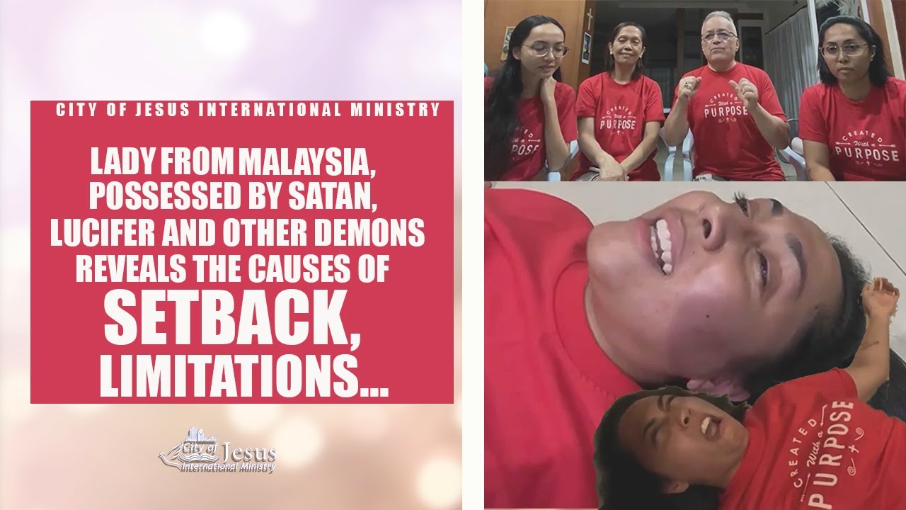 (A MUST WATCH) LADY FROM MALAYSIA, POSSESSED BY SATAN..REVEALS THE CAUSES OF SETBACK, LIMITATIONS...