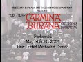 Capture de la vidéo Carmina Burana - Sbcc Concert Choir And Symphony Orchestra, Guest Conductor Vance George