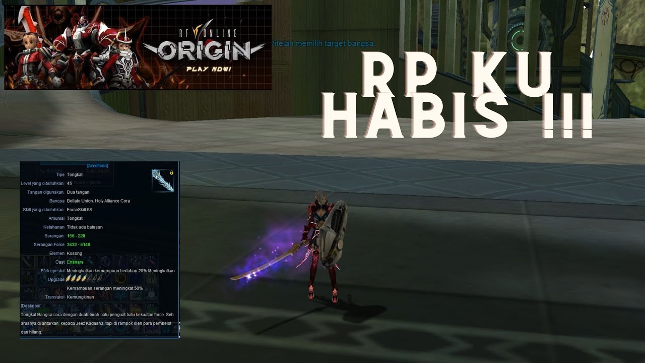 LIVE 🔴- RF ORIGIN 55 - RP KU HABIS ! BANTU REGEN SKUY