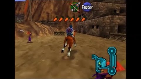 Ocarina of Time (N64) - First trial: the River of Sand