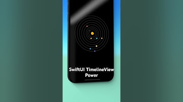 Harnessing the Power of Time in Visual Animations: Using TimelineView in SwiftUI