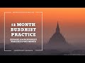 12 Month Buddhist Practice
