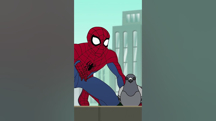 🐦Spider-Man talks to a pigeon