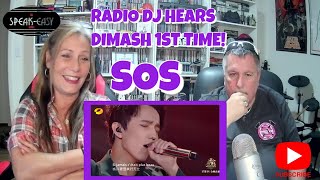 RADIO DJ First Ever DIMASH Reaction - SOS #reaction #dimash