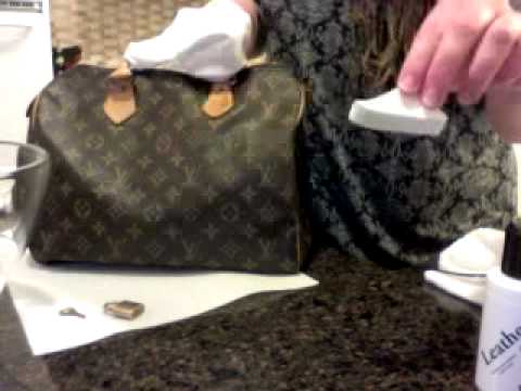 Louis Vuitton Speedy 30 Restoration Part III - Brass Reveal and Final Cleaning of Vachetta ...