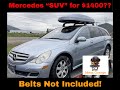 We bought a non-running $1400 Mercedes R320 CDI Diesel with a SHREDDED serpentine belt! Will it run?