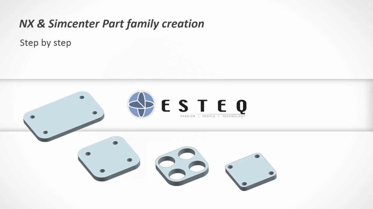 How to create an NX "Part Family" part longer incontext version