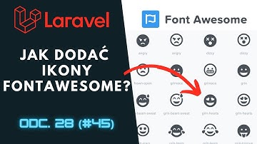 [Praktyczny kurs Laravel / PHP] Jak dodać ikony fontawesome w Laravelu?  ⌨️ cz.28 (#45)