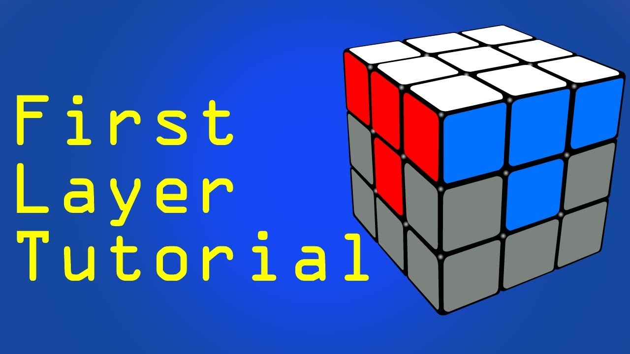 How To Solve The 1st And 2nd Layer Of A Rubik U0026 39 S Cube
