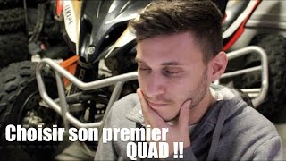 Choisir son premier quad