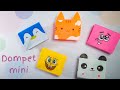 How to make Origami Wallet Cat, Penguin, Panda, Spongebob, Patrick