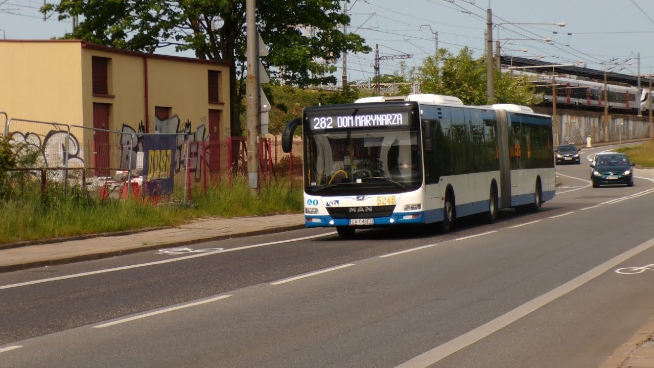 ZKM Gdynia | Linia 152 | Oksywie Dickmana - Mały Kack Sandomierska | MAN NG323 Lion's City G #2272