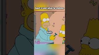 Bart n'est plus le même ! 🥲 #simpsons #shorts #thesimpsons