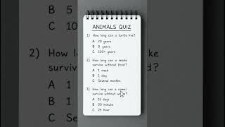 Testing your knowledge