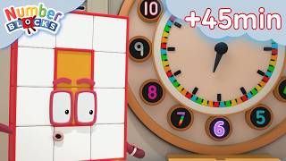 learn how tell time learn count kids compilation number
