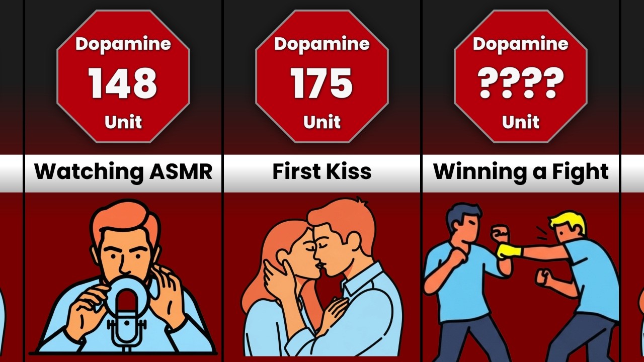 Dopamine Level Comparison: From 0 to 1000 Units