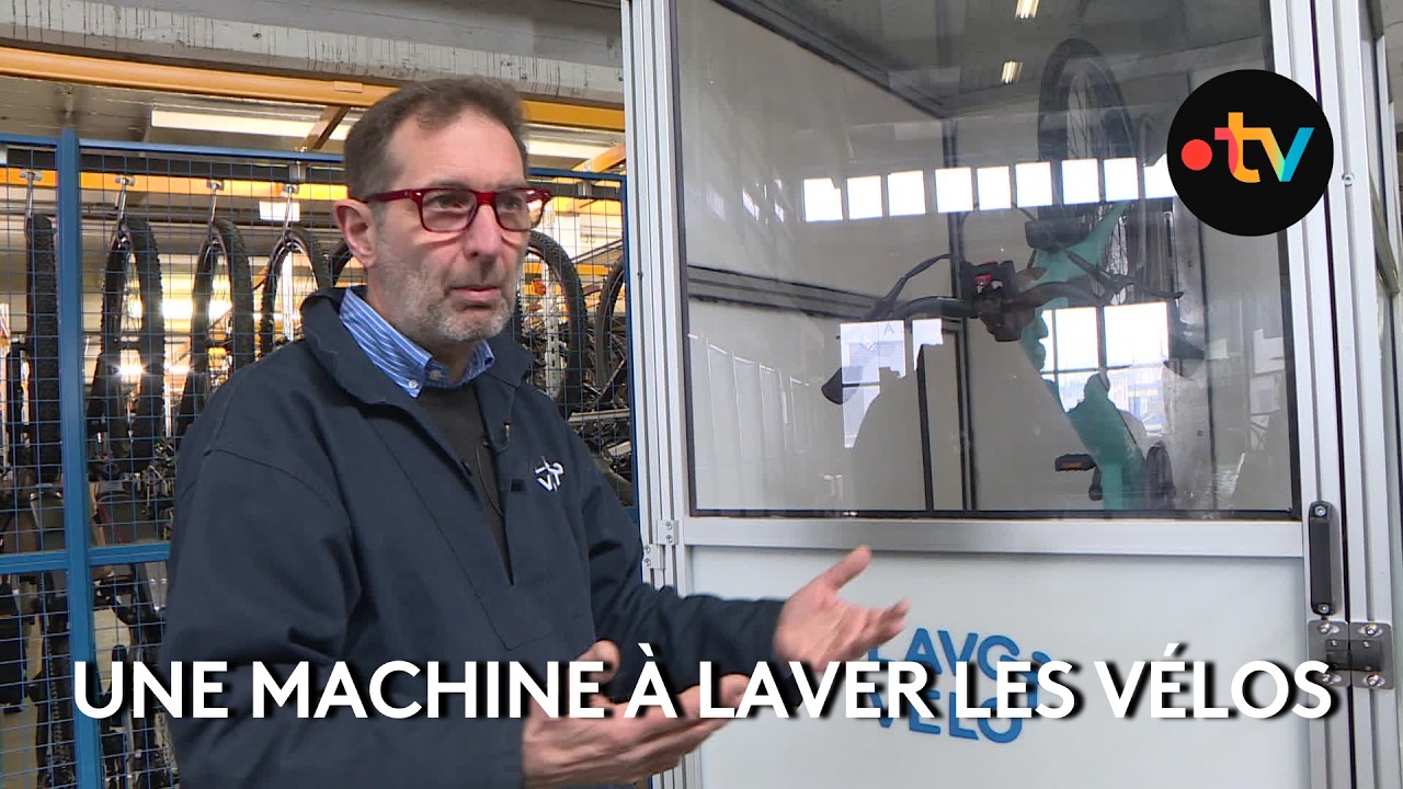 Il invente une machine à laver pour vélo