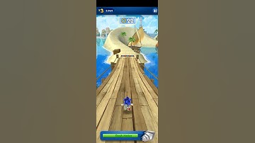 Top1 play game Sonic dash endless running & racing ( score 7,056 coins 30)