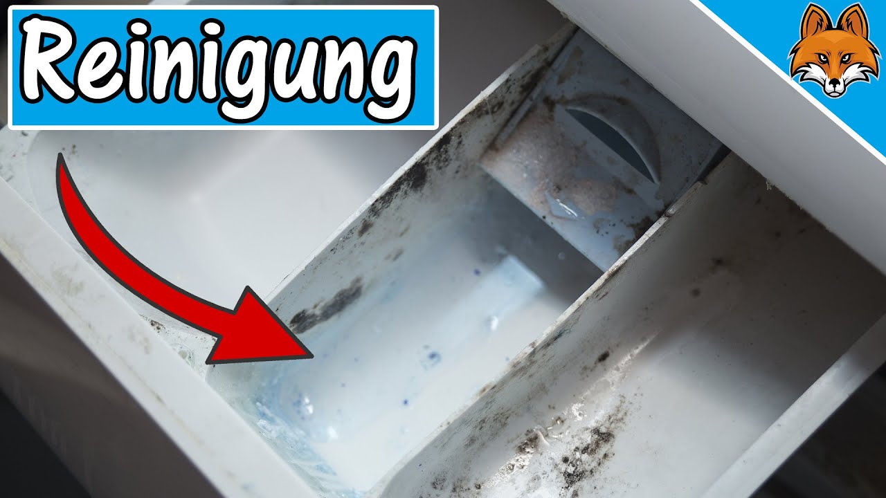 SO einfach kannst du die Waschmaschinen Schublade reinigen 💥 YouTube