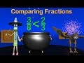Comparing fractions  4th grade mage math