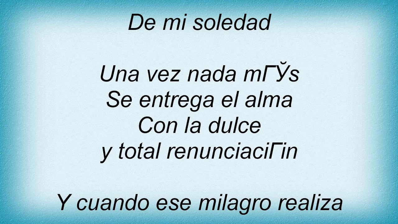 Andrea Bocelli Solamente Una Vez Lyrics YouTube