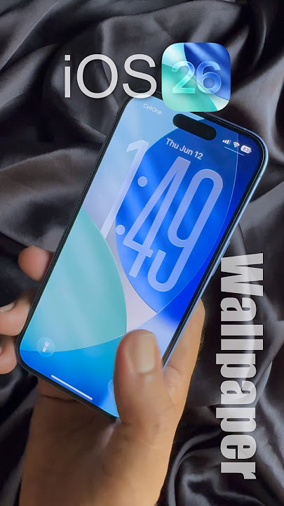 iOS 26 Wallpaper #shorts #ios26