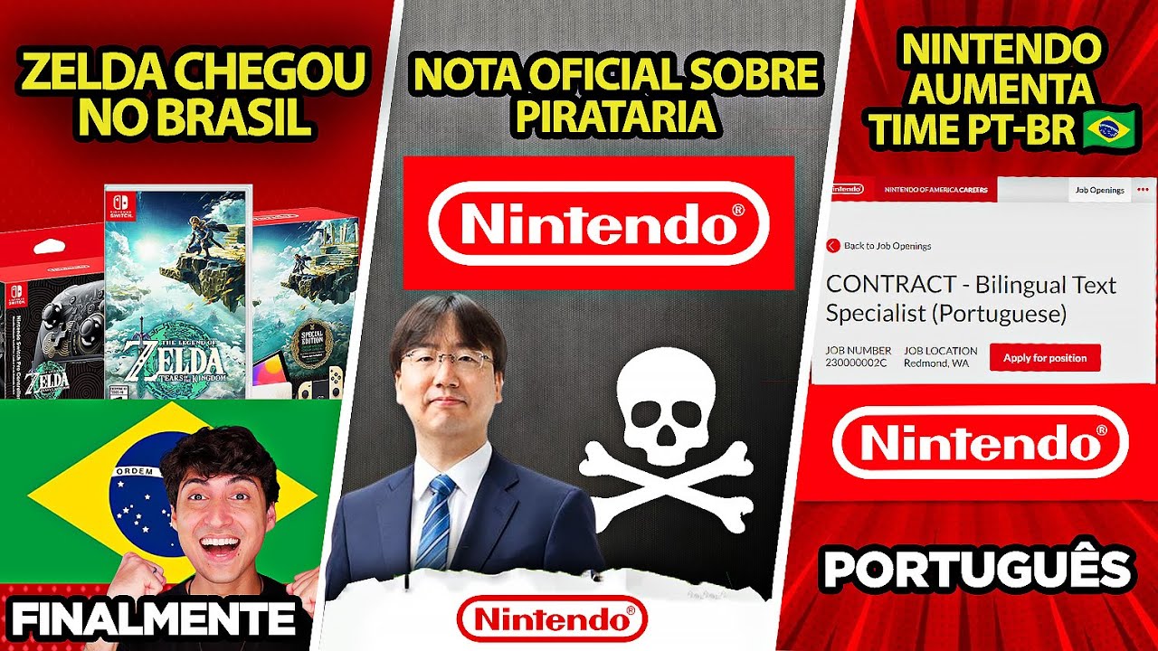 Nintendo disse que investiu em novo hardware para tentar combater a  pirataria no Switch