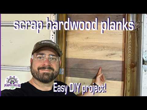 How To Install Real Hardwood On Your Walls - Tongue And Groove Diy Project