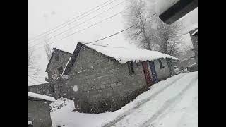 First time Snowfall 2024 Himachal pradesh manali  Slow motion video ‎@OfficialAdivasi2.2