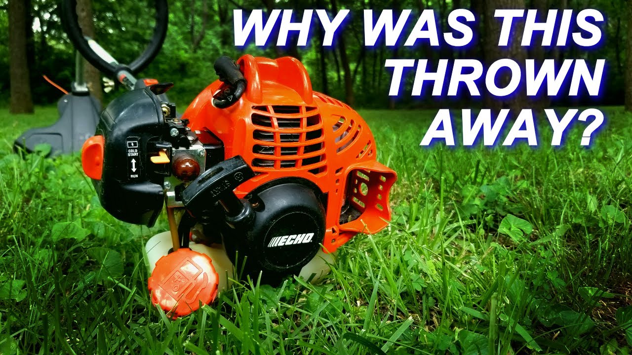 Теперь понятно, почему этот триммер Echo был отдан даром.