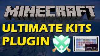 Custom kits in Minecraft with Ultimate Kits Plugin