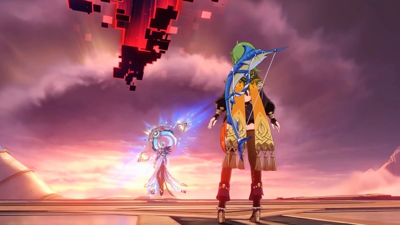 【原神】カジキレンジャーvs｢ドットーレ｣ （単騎ノーダメ、裂け目ギミック無しで攻略）