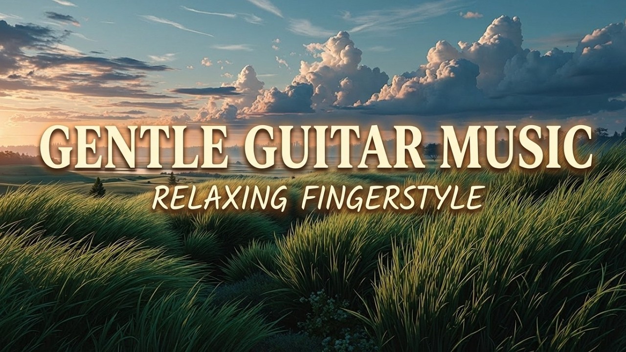 Утренняя акустическая гитара - расслабляющая музыка и звуки природы