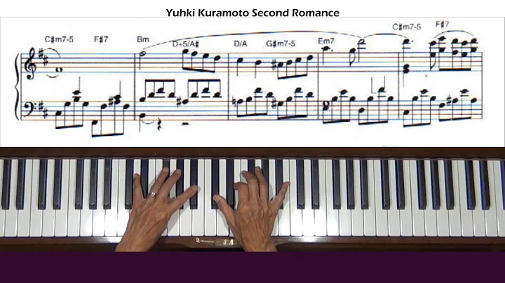 Yuhki Kuramoto Second Romance Piano Tutorial