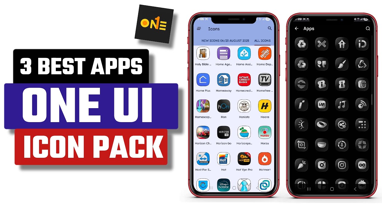 3 Best ONE UI Icon Pack Apps for Android