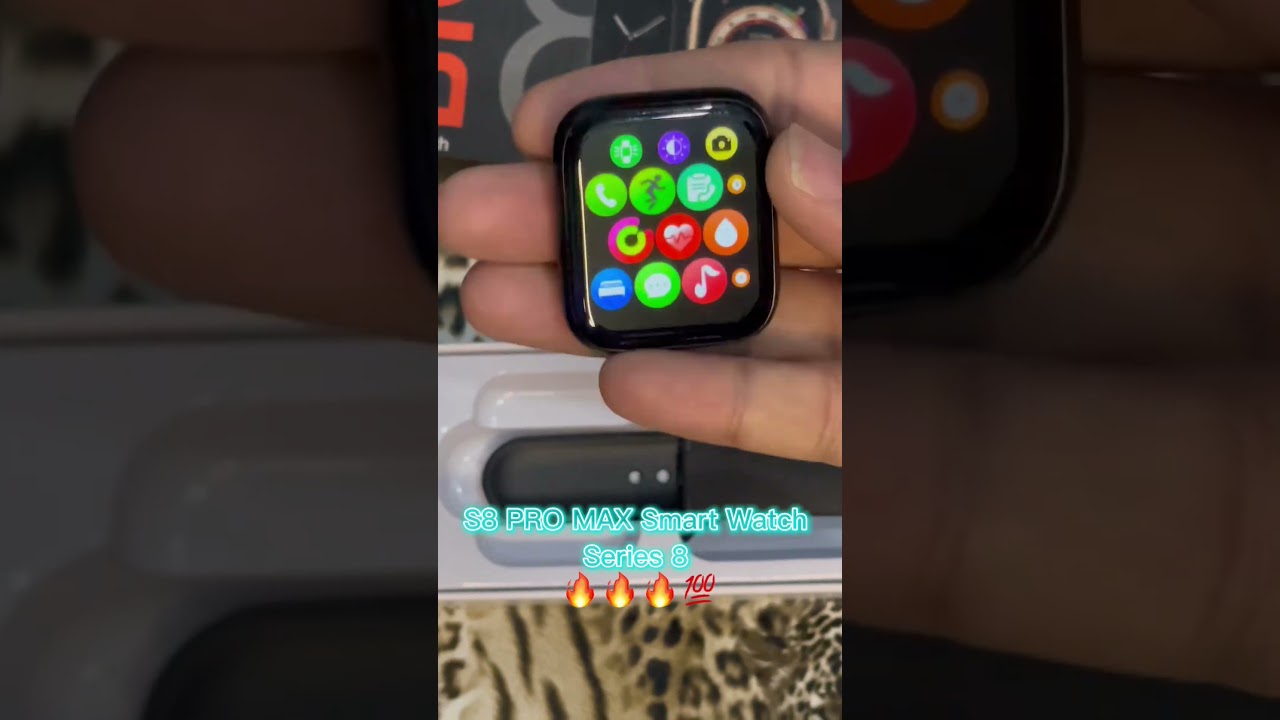 S8 PRO MAX 🔥🤩Series 8 Smart Watch Unboxing 🥳🥳🤩🤩🔥,Apple Watch 