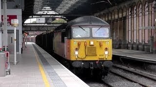 Hear the music, feel the speed! CR 56087 screams through Preston Station 08/10/13