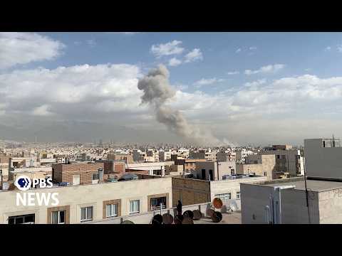 WATCH: What happened in Tehran when the U.S. and Israel attacked