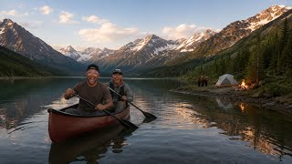 Stranded in The Alaska Mountains - Camping, Fishing, Hiking, and Canoeing