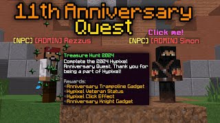 Hypixel's 11th Anniversary Quest - Guide