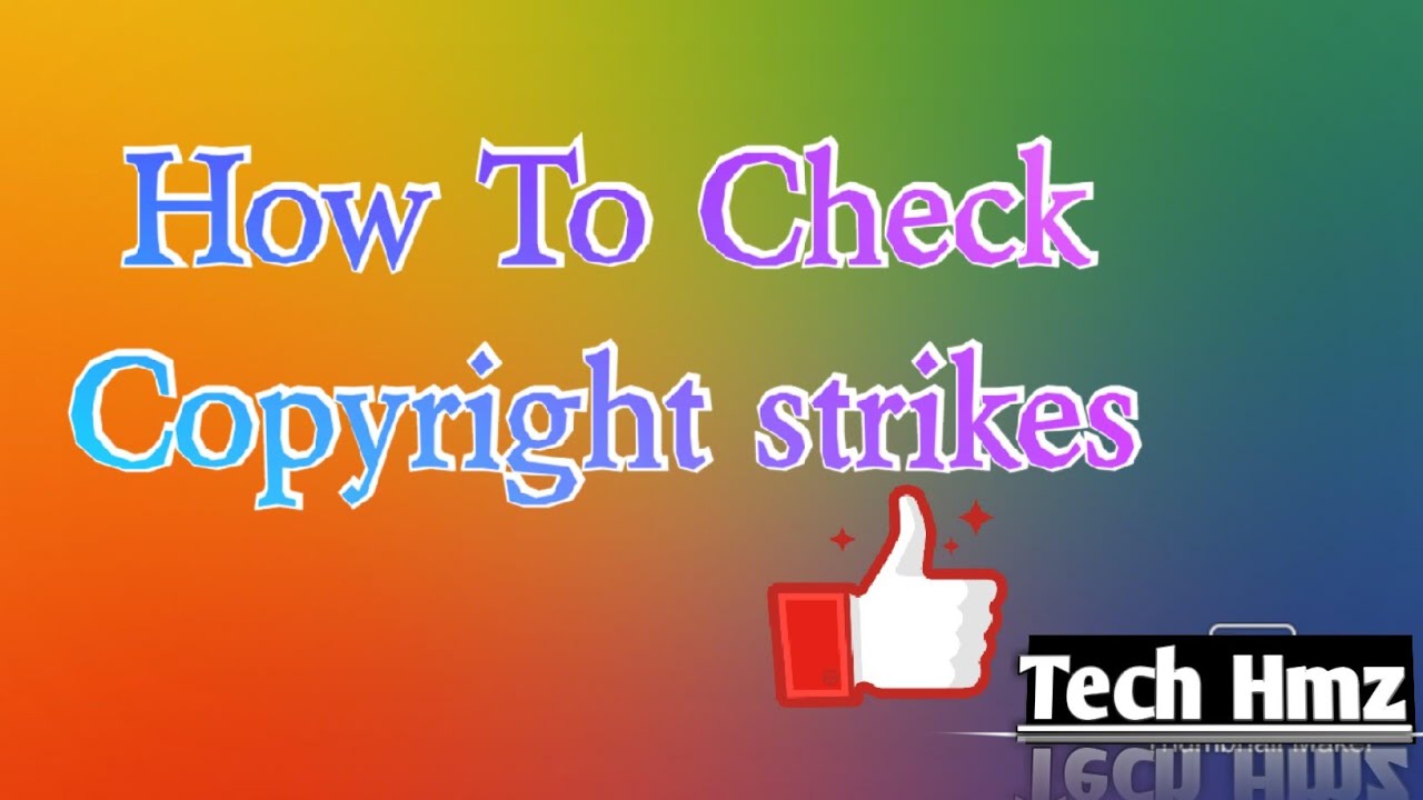 How To Check Copyright Strikes.|| Urdu |Hindi