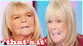 ITV Loose Women's Linda Robson 'storms off' show as she rages 'that's it'