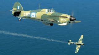 Saving My Wingman From A 109 - IL2 (4K)