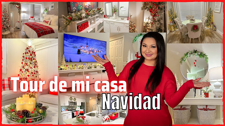 TOUR de mi CASA en NAVIDAD / Christmas House Tour