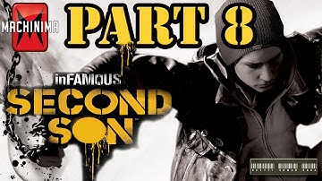 inFamous: Second Son - Walkthrough Part 8 Security Checkpoint Combat